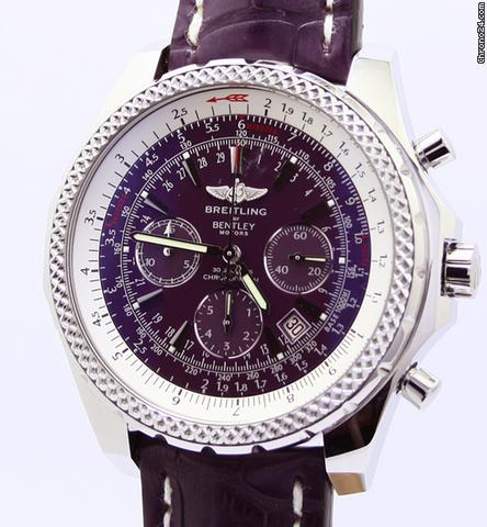 Breitling Bentley Motors NEU LILA incl MWST mit Box+Papieren watches