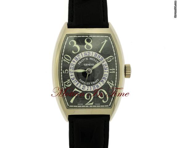 Franck Muller "TOTALLY CRAZY" CRAZY HOURS WHITE GOLD MEN'S - 2010 watches