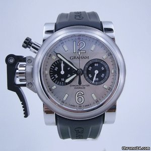 Graham CHRONOFiGHTER OVERSiZE (STEEL) watches
