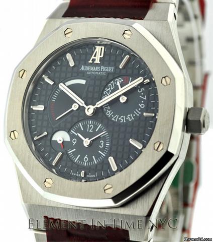 Audemars Piguet Royal Oak Dual Time Power Reserve Steel Blue Dial watches