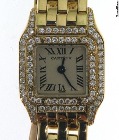 Cartier Panther Gold watches