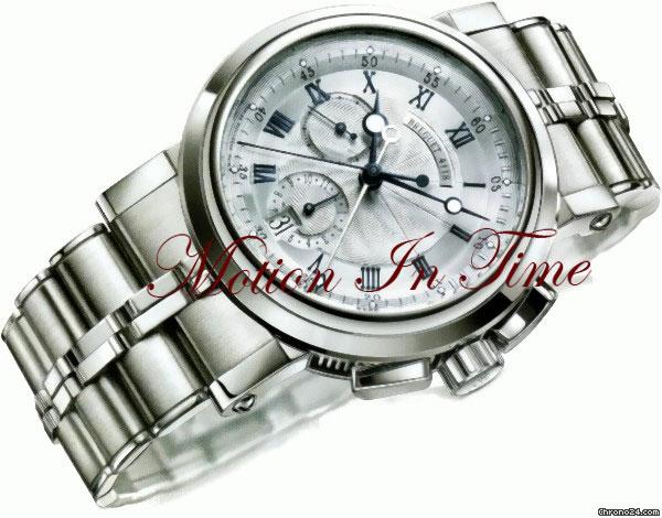 Breguet MARINE II 42mm CHRONOGRAPH AUTOMATIC -WHITE GOLD ON BRACELET watches