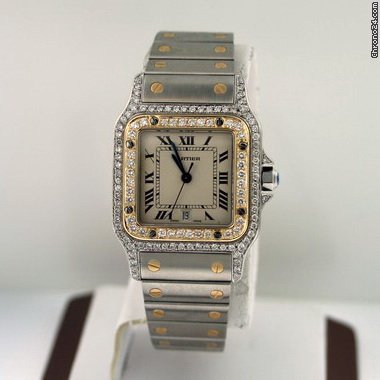 Cartier Santos Men's Pre-owned W20011C4 watches