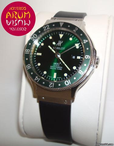Hublot GMT Verde watches