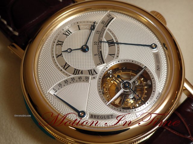 Breguet GRAND COMPLICATION TOURBILLON POWER RESERVE & 24 HOUR - GOLD watches