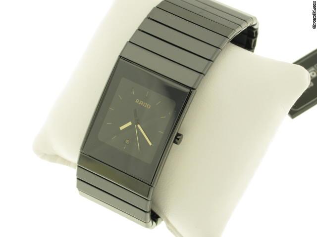 Rado CERAMICA QUADRANTE NERO CERAMICA NERA watches