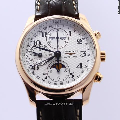 Longines Master Chronograph Mondphase NEU incl MWST B+P watches