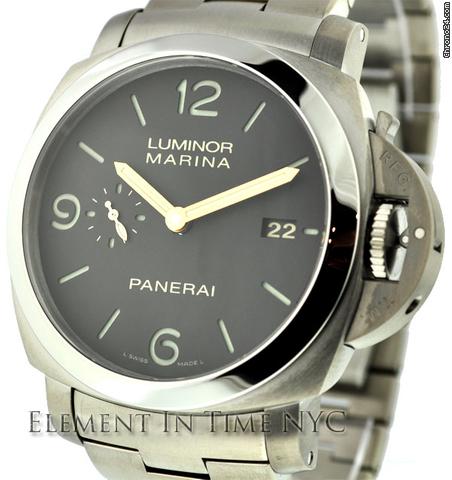 Panerai Luminor 1950 Titanium Black Sandwich PAM 352 watches