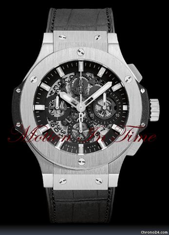 Hublot BIG BANG "AERO BANG" SKELETON STAINLESS STEEL WITH DATE watches