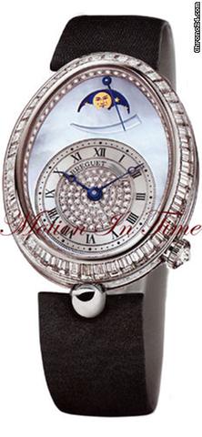 Breguet REINE de NAPLES WHITE GOLD BAGUETTE DIAMONDS - MOONPHASE NEW watches