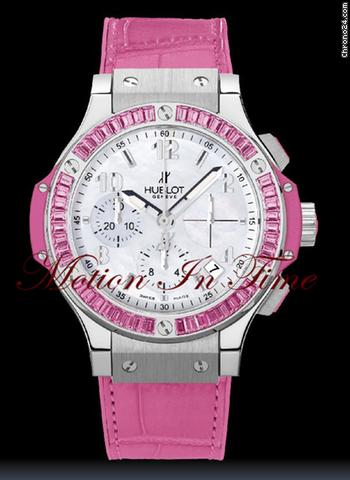 Hublot BIG BANG TUTTI FRUTTI "ROSE" w/ PINK SAPPHIRE BAGUETTES -NEW watches