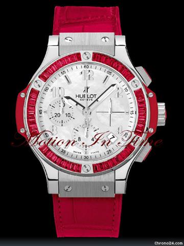 Hublot BIG BANG TUTTI FRUTTI "RED" w/ RED SPINELLE BAGUETTES -NEW watches