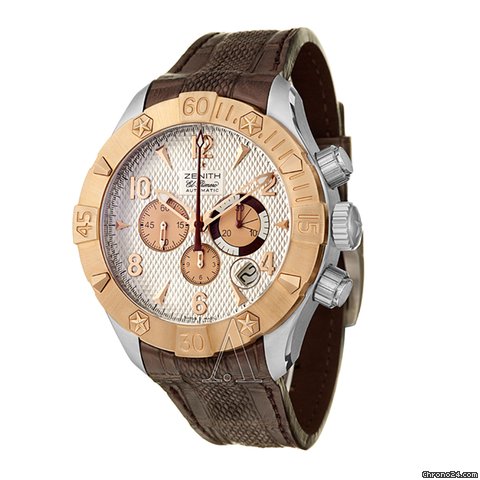 Zenith Men's Defy Classic Chrono Aero Gold & Steel Watch watches