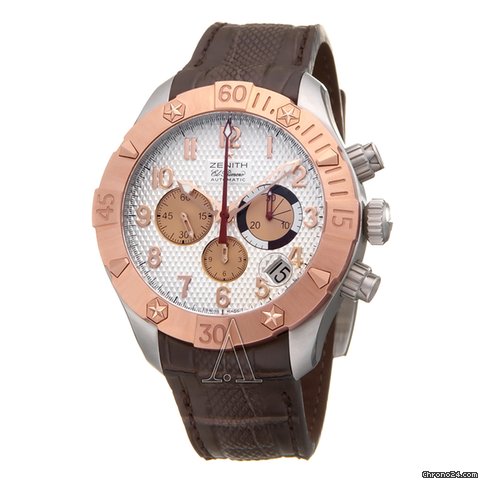 Zenith Men's Defy Classic Chrono Aero Gold & Steel Watch watches