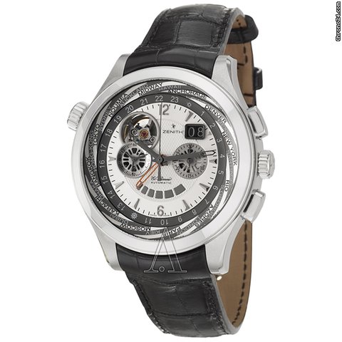 Zenith Men's Class Traveller Open Multicity Watch watches