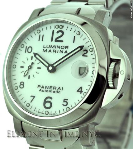 Panerai Luminor Marina 40mm White Dial PAM 51 NEW watches