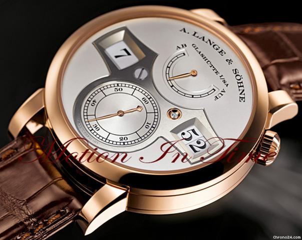A. Lange & Sohne ZEITWERK ROSE GOLD - SUPER RARE LIMITED EDITION watches