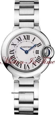Cartier BALLON BLEU LADIES' STAINLESS STEEL ON BRACLEET - NEW watches