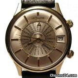 Jaeger-LeCoultre world time memovox vintage watches