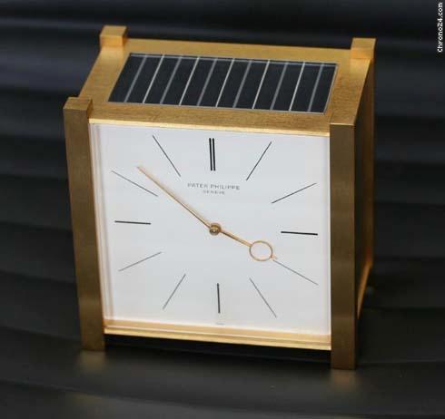 Patek Philippe Solar and mechanical clock. watches