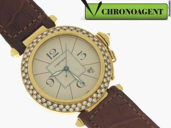 Cartier PASHA AUTOMATICO TEMPESTATO DI BRILLANTI watches