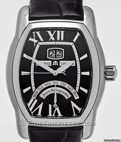Replica Maurice Lacroix Masterpiece Jours Retrogrades Tonneau - MP 6119 SS 001 31 E Watch