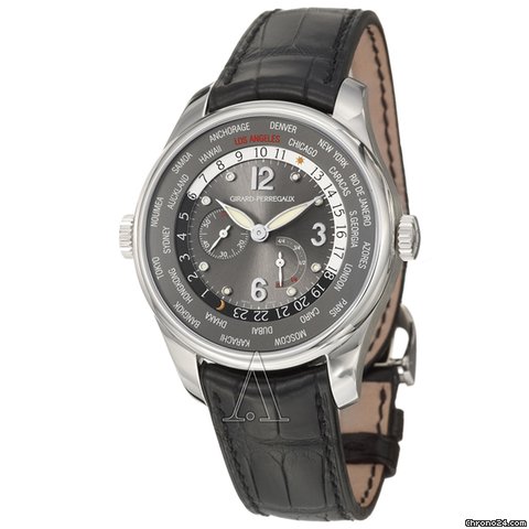 Girard Perregaux Men's Worldtimer WW.TC Financial Power Reserve Watch watches