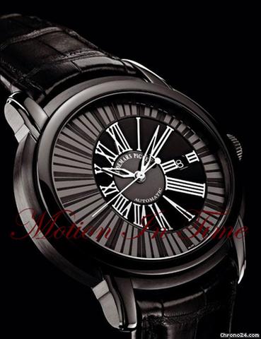 Replica Audemars Piguet "QUINCY JONES" MILLENARY ALL-BLACK LIMITED 500 PIECES - NEW Watch