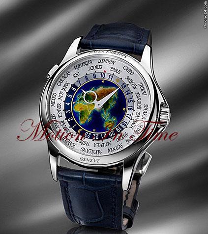 Patek Philippe SUPER RARE - 5131G WORLD TIME "MAP" CLOISONNE DIAL - SEALED watches
