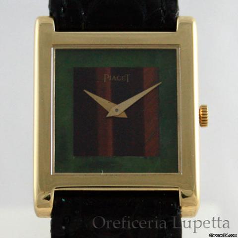 Piaget Quadrante occhio di tigre e giada watches
