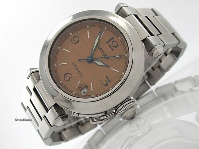 Cartier Damen "C-PASHA" Edelstahl Automatik watches