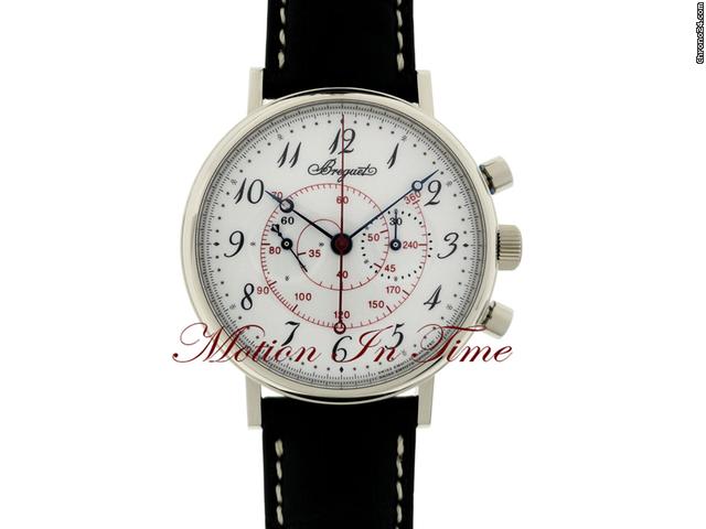 Breguet CLASSIQUE CHRONOGRAPH "Lemania" WHITE GOLD SPECIAL EDITION watches