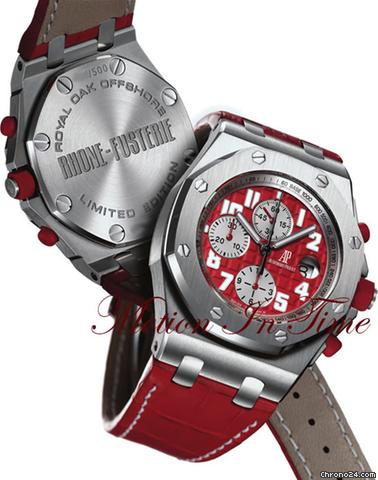 Audemars Piguet RHONE-FUSTERIE ROYAL OAK OFFSHORE-LIMITED 500-GENEVA BOUTIQU watches