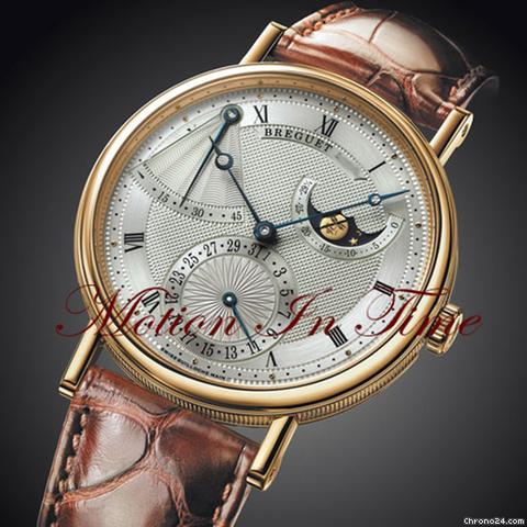 Breguet CLASSIQUE MOONPHASE w/ POWER RESERVE YELLOW GOLD - NEW watches