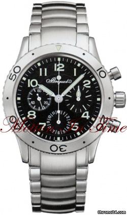 Breguet TYPE XX AERONAVALE CHRONOGRAPH FLYBACK STAINLESS STEEL - NEW watches
