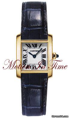 Cartier TANK FRANCAISE LADIES' 18KT YELLOW GOLD ON STRAP - NEW watches