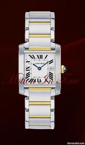 Cartier TANK FRANCAISE MEDIUM 18kt & STAINLESS STEEL w/ DATE - NEW watches