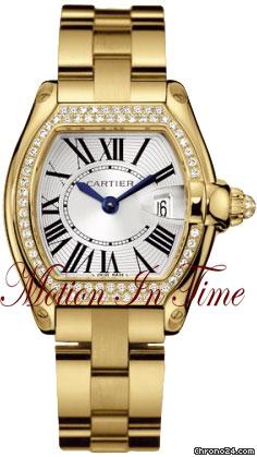 Cartier ROADSTER LADIES' YELLOW GOLD DIAMOND ON BRACELET - NEW 2011 watches