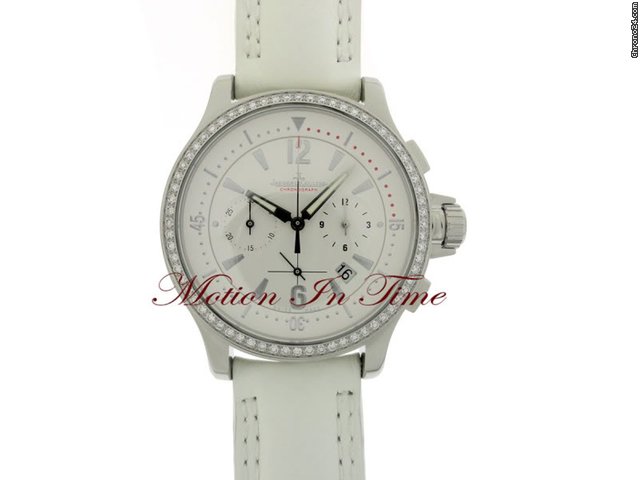 Jaeger-LeCoultre STAINLESS STEEL DIAMOND NEW MASTER COMPRESSOR LADIES' CHRONOGRAPH DIAMOND NEW watches