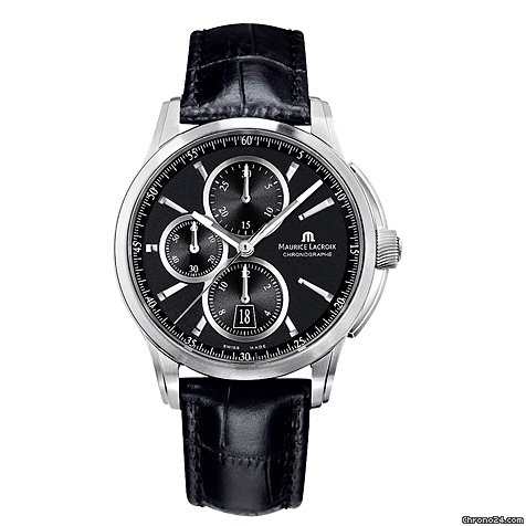 Maurice Lacroix Pontos Chronograph Neu Box & Papiere ink MwSt watches