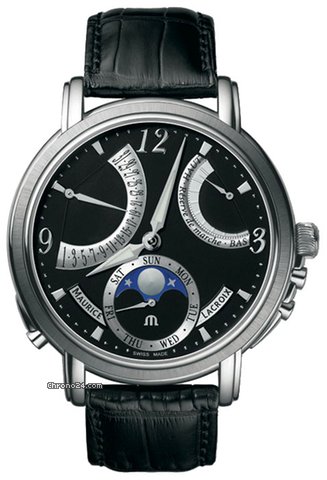 Maurice Lacroix Masterpiece Lune Retrograde NEU incl MWST mit B+P watches