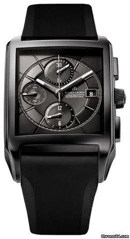 Maurice Lacroix Pontos Rectangulaire Chronograph Neu Box & Papiere ink MwSt watches