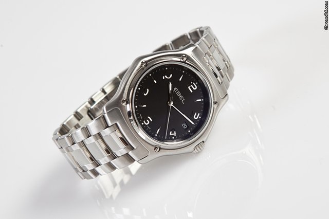Ebel 1911 Senior XL Quarz Stahl watches