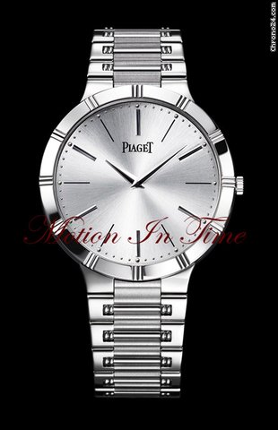 Piaget DANCER MEN'S WHITE GOLD MECHANICAL ULTRA THIN NEW 2011 watches