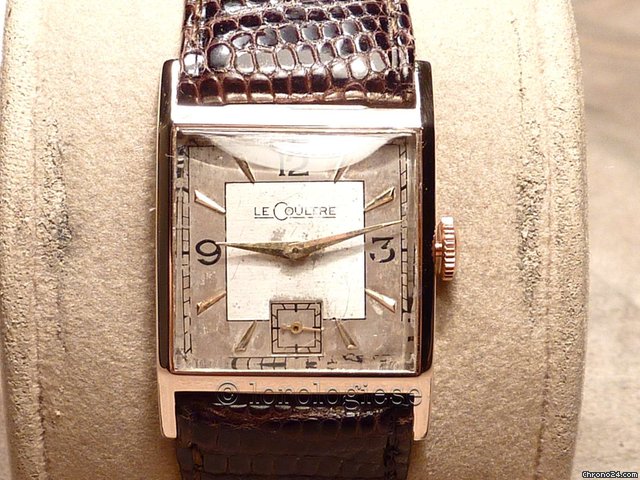 Jaeger-LeCoultre PINK GOLD ART DECO TANK CARRE watches