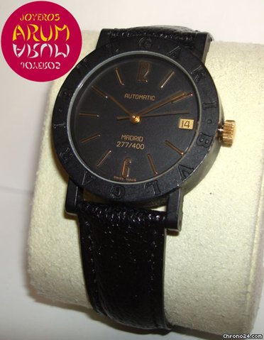 Bulgari Carbongold Madrid watches