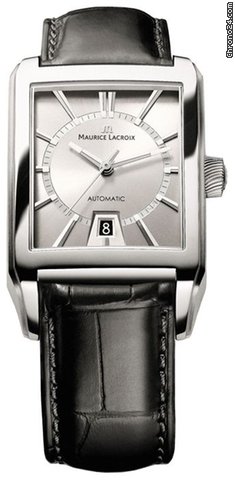 Maurice Lacroix Pontos Rectangulaire Automatic Neu Box & Papiere ink MwSt watches