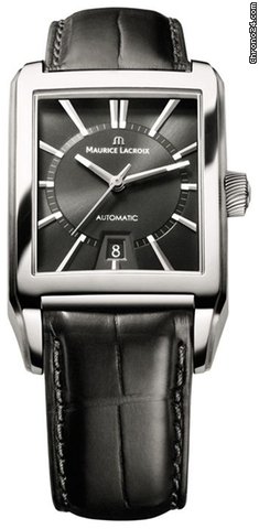 Maurice Lacroix Pontos Rectangulaire Automatic Neu Box & Papiere ink MwSt watches
