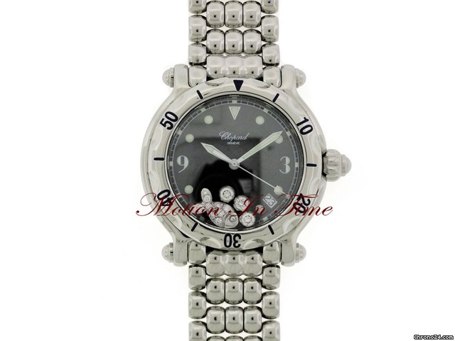 Chopard HAPPY SPORT "HAPPY FISH" DIAMOND LARGE LADIES' FLOATING DIAM watches