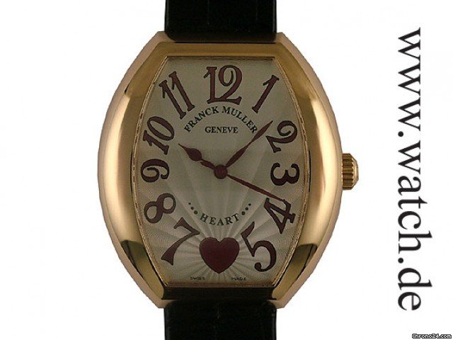 Franck Muller "Heart" Rosegold 44x39mm watches